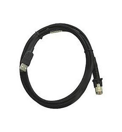 Datalogic USB Type-A, TPUW, Straight, 2m, Black