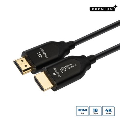 MicroConnect Premium Optic Fiber HDMI 2.0 Cable 15m